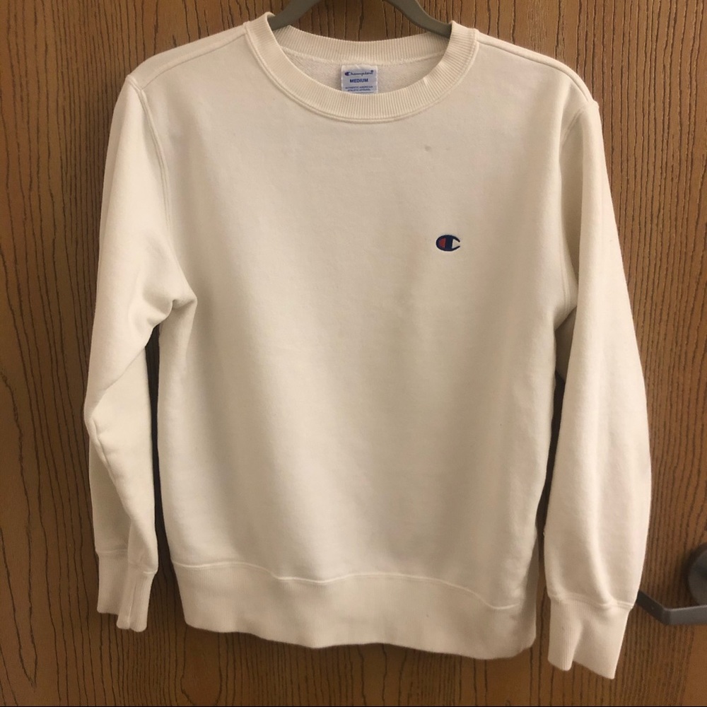 Champion classic off white reverse weave sweat